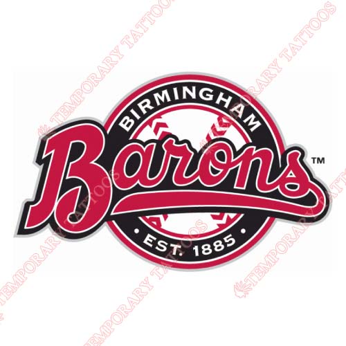 Birmingham Barons Customize Temporary Tattoos Stickers NO.7714